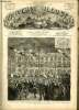 L'UNIVERS ILLUSTRE- VINGT-DEUXIEME ANNEE N° 1272 - Les fêtes de Nancy, Illuminations de la place Stanislas. - Couronne d'or offerte à madame Thiers ...