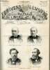 L'UNIVERS ILLUSTRE - TRENTIEME ANNEE N° 1679 Les morts du mois. COLLECTIF