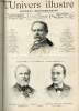 L'UNIVERS ILLUSTRE - TRENTE DEUXIEME ANNEE N&deg; 1777 M. Whitelaw Reid, le nouveau ministre des Etats-Unis en France. COLLECTIF