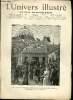 L'UNIVERS ILLUSTRE - TRENTE-TROISIEME ANNEE N° 1834 Paris. COLLECTIF