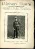 L'UNIVERS ILLUSTRE - TRENTE-TROISIEME ANNEE N° 1835 - M. le vice-amiral Bergasse du Petit-Thouars, récemment décédé (photographie Leenaerts, de ...