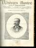 L'UNIVERS ILLUSTRE - TRENTE TROISIEME ANNEE N&deg; 1862 M. L&eacute;on de Tinseau.. COLLECTIF