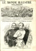 LE MONDE ILLUSTRE N&deg;116 Le feld-mar&eacute;chal Wimpffen, commandant le 1er corps de l'arm&eacute;e autrichienne.. COLLECTIF