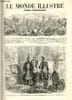 LE MONDE ILLUSTRE N&deg;125 Audience particli&egrave;re donn&eacute;e par le sultan &agrave; M. Thouvenel, ambassadeur de France &agrave; Constantinople. COLLECTIF