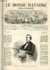 LE MONDE ILLUSTRE N&deg;311 M. Bonjean, s&eacute;nateur (Discution sur la Pologne). COLLECTIF