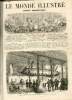 "LE MONDE ILLUSTRE N°428 - Toulon, Lancement du bélier cuirassé ""le Taureau"", le 10 juin 1865 (d'après le croquis de M.Decoreis)". COLLECTIF