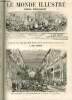 LE MONDE ILLUSTRE N&deg;521 Aspect du vestibule d'honneur, la veille de l'ouverture de l'Exposition universelle.. COLLECTIF