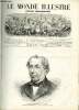 LE MONDE ILLUSTRE N&deg;748 Le comte Charles de R&eacute;musat, ministre des affaires &eacute;trang&egrave;res. COLLECTIF