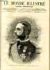 LE MONDE ILLUSTRE N&deg;1383 S. M. Alphonse XII, roi d'Espagne, de passage &agrave; Paris. COLLECTIF