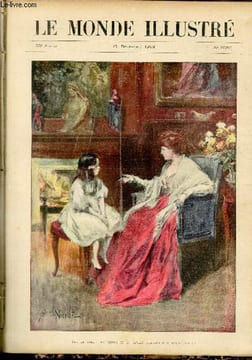 LE MONDE ILLUSTRE N°2594 Soir de Noël : les contes de la veillée (Aquarelle en couleur de M. Gabriel Nicolet). COLLECTIF