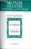 LE MONDE ILLUSTRE THEATRAL & LITTERAIRE N&deg;13 (suppl&eacute;ment au n&deg;4437). COLLECTIF