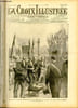 LA CROIX ILLUSTREE N&deg; 82 - Troisi&egrave;me ann&eacute;e - Manifestation patriotiques devant la statue de Strasbourg, sur la place de la Concorde, le 14 juillet ...