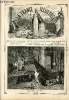 LA FRANCE ILLUSTREE N&deg; 28 - Une procession a Auteuil par Alexandre Piedagnel, Le salon de 1875 par Eug. Mathieu, La question du Tong-King par Charles ...