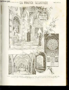 LA FRANCE ILLUSTREE N° 874 Paris - Palais de Justice - Galerie de Saint-Louis ; sa porte. Sainte Chapelle : Chapelle basse, XIIIe siècle. Escalier ...