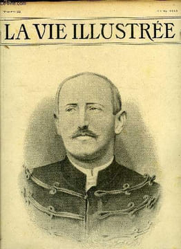 LA VIE ILLUSTREE N° 32 Alfred Dreyfus - Photographie prise après la dégradation du 4 janvier 1895, dans la Cour de l'Ecole Militaire.. COLLECTIF