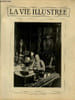 LA VIE ILLUSTREE N&deg; 36 M. Emile Zola dans son cabinet de travail de la rue de Bruxelles (19 Juin 1899 - Photographie de la Vie Illustr&eacute;e). COLLECTIF
