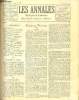 LES ANNALES POLITIQUES ET LITTERAIRES N&deg; 1088 (1er semestre) Impressions et Souvenirs - Un m&eacute;nage royal, par Jules Claretie.. COLLECTIF