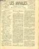 LES ANNALES POLITIQUES ET LITTERAIRES N&deg; 1130 (1er semestre) Souvenirs de Voyages - Au tunnel du Simplon, par Marquis Costa.. COLLECTIF
