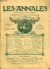 LES ANNALES POLITIQUES ET LITTERAIRES N&deg; 1341 Souvenirs et Portraits - Erckmann-Chatrian ou les fr&egrave;res ennemis, par Jules Claretie.. COLLECTIF