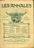 LES ANNALES POLITIQUES ET LITTERAIRES N&deg; 1345 Impressions et paysages - La tristesse du printemps, par Emile Faguet.. COLLECTIF