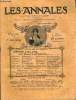 LES ANNALES POLITIQUES ET LITTERAIRES N&deg; 1362 Croquis et Impressions - L'Homme &agrave; des ailes, par Henri Lavedan.. COLLECTIF