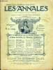 LES ANNALES POLITIQUES ET LITTERAIRES N&deg; 1363 Questions du Jour - Les orateurs du Palmar&egrave;s, par Adolphe Brisson.. COLLECTIF