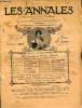 LES ANNALES POLITIQUES ET LITTERAIRES N&deg; 1384 Ses yeux, par Jean Richepin.. COLLECTIF