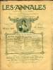 LES ANNALES POLITIQUES ET LITTERAIRES N&deg; 1386 Le feu, par Henri de R&eacute;gnier.. COLLECTIF