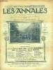 LES ANNALES POLITIQUES ET LITTERAIRES N° 1473 Souvenirs Littéraires - Le centenaire de Victor Duruy, par Jules Claretie.. COLLECTIF
