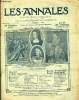 LES ANNALES POLITIQUES ET LITTERAIRES N° 1479 Choses Vues - Les mienurs, par Séverine. A la houille, par François Fabié.. COLLECTIF