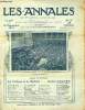 LES ANNALES POLITIQUES ET LITTERAIRES N° 1481 Moeurs Parlementaires - La tribune et la buvette, par Emile Faguet.. COLLECTIF