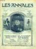 LES ANNALES POLITIQUES ET LITTERAIRES N&deg; 1511 Camo&euml;ns - L'homme et l'oeuvre, par Juliette Adam.. COLLECTIF