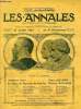 LES ANNALES POLITIQUES ET LITTERAIRES N° 1517 Le Livre du jour - Victor Hugo et les Poètes, par Léon Séché.. COLLECTIF