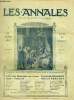 LES ANNALES POLITIQUES ET LITTERAIRES N° 1518 Le Livre du jour - Au Maroc, par Gustave Babin.. COLLECTIF