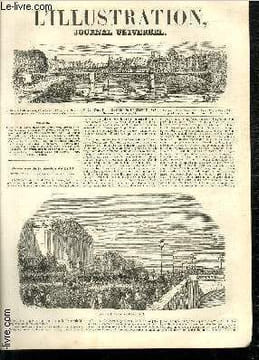 L'ILLUSTRATION JOURNAL UNIVERSEL N° 44 - Ouverture de la Session de 1843. Cortège royal ; Arrivée du Ro dans la cour du Palais-Bourbon; Discours ...