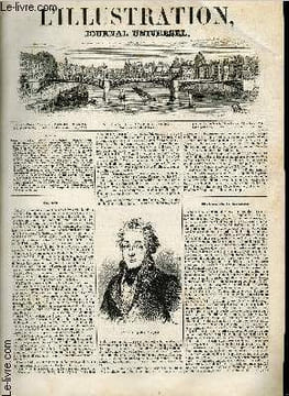 L'ILLUSTRATION JOURNAL UNIVERSEL N° 62 - Ber ton. Portrait. — Histoire de la Semaine. — Procédé Boul-liel (5e article). Gravure. — Police de Roulage. ...
