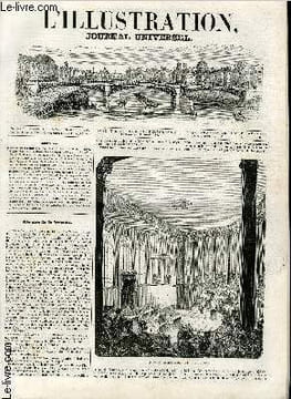 L'ILLUSTRATION JOURNAL UNIVERSEL N° 145 - Histoire de la Semaine. Ouverture des étais de Bade. — Chronique musicale. — Courrier de Part». L’Odéon ...