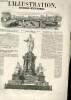 L'ILLUSTRATION JOURNAL UNIVERSEL N° 175 - Inauguratlon d'un monument à la mémoire de François l«f, empereur d’Autricbe, le 16 juin 1846. Une Gravure. ...
