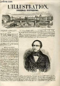L'ILLUSTRATION JOURNAL UNIVERSEL N° 247 - Histoire de la semaine. Portrait de M. le comte Bresson. — Académie des Sciences. — Courrier de Paris. Une ...