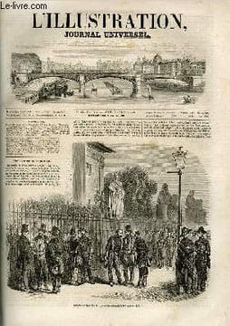 L'ILLUSTRATION JOURNAL UNIVERSEL N° 345-Histoire de la semaine. — Des projets à l’ordre du jour de l’Assemblée. — Chronique musica e. — Le moi> ...