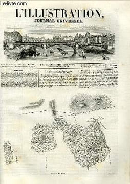 L'ILLUSTRATION JOURNAL UNIVERSEL N° 354-La guerre dans les Oasis (suite). — Histoire de la semaine. — Courrier de Paris. — Incendie du château de ...