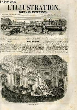 L'ILLUSTRATION JOURNAL UNIVERSEL N° 357-Histoire de la semaine. — Prix de 10,000 fr. — Courrier de Paris. — Nouveau théâtre d’Avignon. —Revue ...