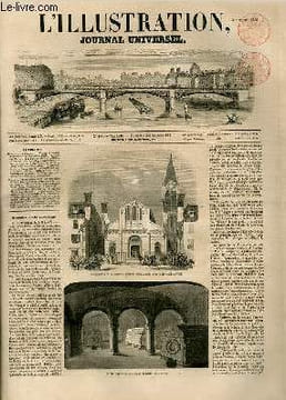 L'ILLUSTRATION JOURNAL UNIVERSEL N° 454-Histoire de la semaine. — Voyage à travers les journaux. — Courrier de Paris. — Le jour des Morts. —Les ...