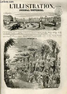 L'ILLUSTRATION JOURNAL UNIVERSEL N° 527- Histoire de la semaine. — Courrier de Paris. — Chronique musicale. — L'Archipel et les Dardanelles. — Les ...
