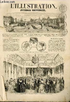 L'ILLUSTRATION JOURNAL UNIVERSEL N° 674-Histoire delà semaine. — La colonie française dans le Soudan. — Courrier de Paris. — Montaigne à Paris. — ...