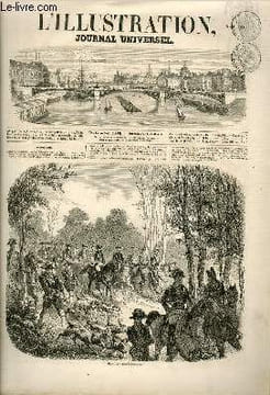 L'ILLUSTRATION JOURNAL UNIVERSEL N° 715-Histoire de la semaine. — Le télégraphe transatlantique. — Courrier de Paris. — Un nouveau temple protestant à ...