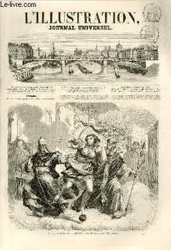 L'ILLUSTRATION JOURNAL UNIVERSEL N° 775-Histoire de la semaine.—Courrier de Paris. — OEuvres nouvelles de Gavarni.— Revue littéraire. — Gazette du ...