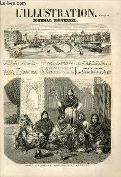 L'ILLUSTRATION JOURNAL UNIVERSEL N° 783-Histoire de la semaine. — Courrier de Paris. — Gazette du palais. — Patineurs au bois de Boulogne. — Un amour ...
