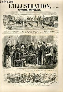L'ILLUSTRATION JOURNAL UNIVERSEL N° 784-Histoire de la semaine. — Courrier de Paris. — Chronique musicale. — Le Tattersall. — Amour allemand (suite et ...