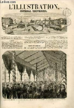 L'ILLUSTRATION JOURNAL UNIVERSEL N° 826-Histoire de la semaine. — Courrier de Paris. — Le wagon du pape. — Jardin public à Bordeaux. — Chronique ...
